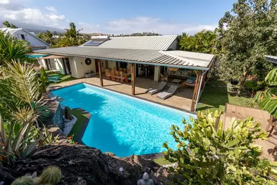 Image de Charming villa Gustavia, St Gilles les Bains, with heated swimming pool