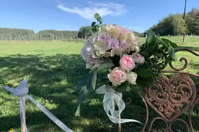 Image de Nature farm in the Bergisch region for wonderful days of relaxation in the \"Emma\" vacation apartment