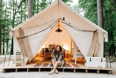 Image de Safari Tent Glamping at Unicoi in Helen Ga - 12