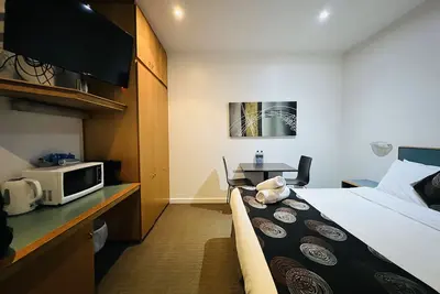 Image de Ex hotel studio ensuite room in city☑️