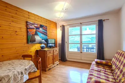 Image de Studio Sud Confort avec Terrasse à Flaine