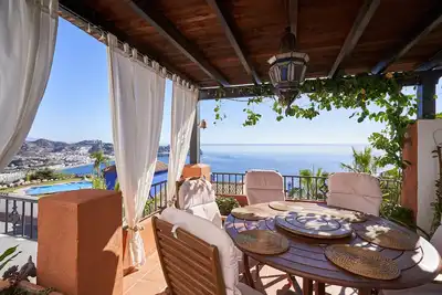 Image de Maison de vacances \"Los Altos 19\" avec vue sur la mer, piscine partagée et Wi-Fi