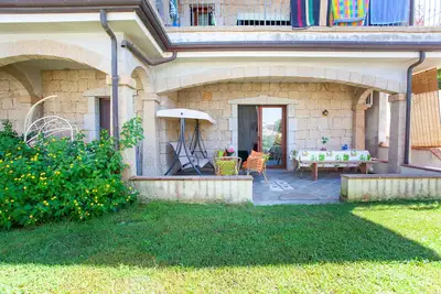 Image de Maison de vacances da Marco\" avec jardin et climatisation.