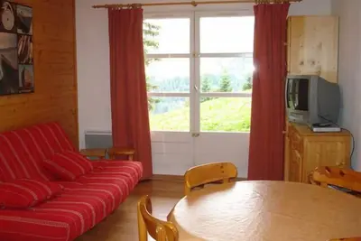 Image de Balcon, télévision, casier à ski, 27m², Flaine