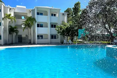 Image de 1-bedroom condo with large pool & parking in Central Cabarete, Tv/Wi-Fi/Ac