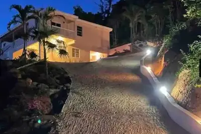 Home on the Hill with Ocean View