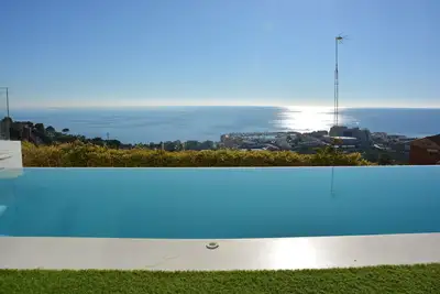 Image de Villa Bianca Sitges High Design / Vues spectaculaires sur mer. Piscine intérieur
