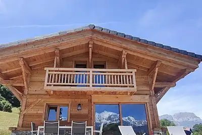 Image de Chalet neuf vue panoramique sur le Mont-Blanc