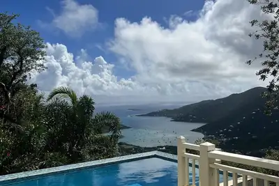 Image de Pool Villa w/ Huge Ocean Views Just10 mins from Maho Bay Beach - Ac Throughout!