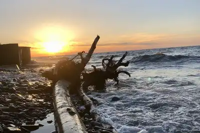 Image de Lake Erie cottage heart of wine country, beach glass, swimming, kayaks, sleeps 8