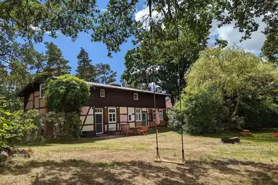 Image de Romantic country idyll - former inn with large garden, fireplace, near the forest and lake