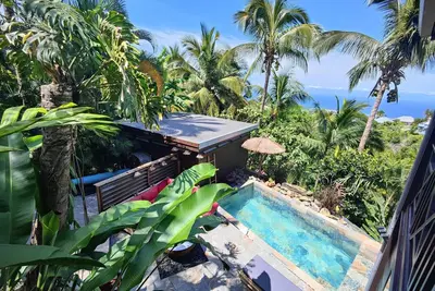 Image de une pépite! studio de charme, terrasse vue Océan & jacuzzi privatif, coup de ❤️