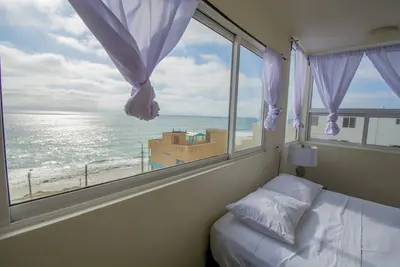 Ocean-View Two Story Condo on the beach