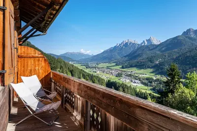 Image de Appartement Häuslerhof Betula avec vue sur les montagnes, balcon et Wi-Fi.
