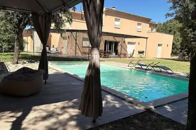 Image de Villa 4* pour 6 pers. avec piscine privée et grand jardin, proche gorges de l'Ardèche