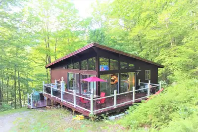 Image de Private Cozy Mountain Cabin in Lincoln Nh steps from Loon Mountain Resort & Spa