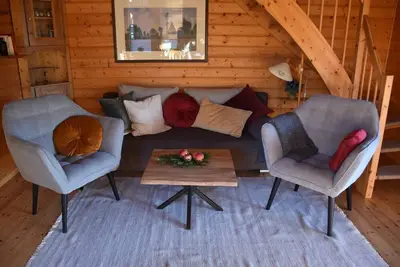 Image de Has-14 Log cabin, 4-6 pers. , 65sqm - Naturerlebnisdorf Blauvogel (1)