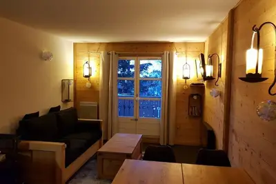 Image de Balcon, télévision, casier à ski, 29m², Flaine