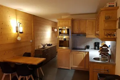 Image de Studio rénové avec balcon et parking à Flaine