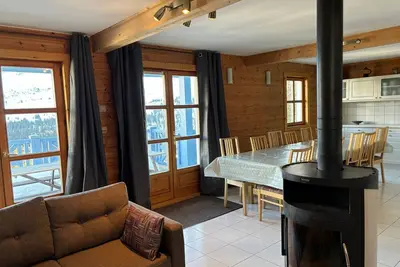 Image de Chalet 12 pers, poêle scandinave, sauna, garage