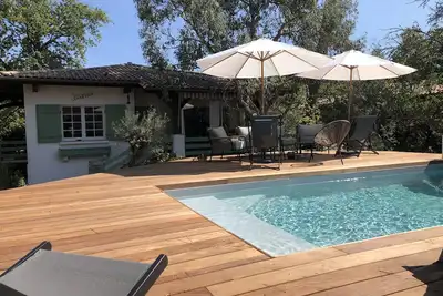Image de Villa Arcachon/Abatilles piscine / Lisière foret