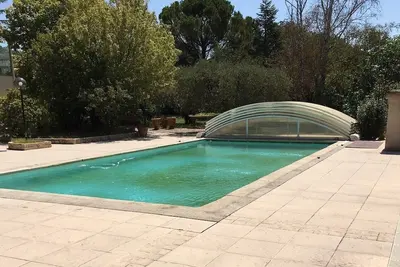 Image de Gite confortable, au calme dans propriété arborée, piscine, terrasse