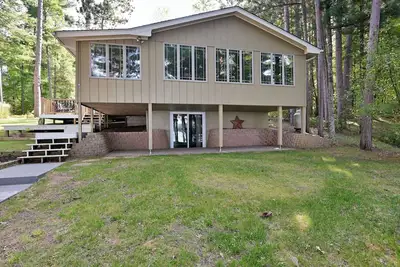 Perfect sandy frontage with Western Exposure for perfect sunsets!