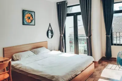 Image de Lovely studio with balcony only 5mins to beach