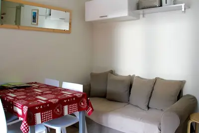 Image de Appartement 2 pièces cabine 4 pers, exposé Ouest avec balcon et parking collectif