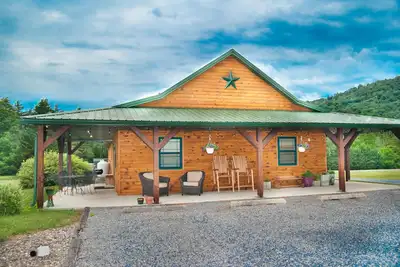 Image de Luxury cabin with mountain views