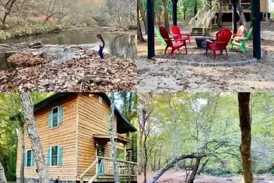 Image de Private 14 acre Creek side Cabin and close to Lake