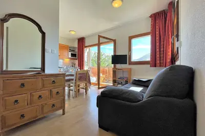 Image de Charmant appartement 4 pers proche télésiège avec parking, animaux admis