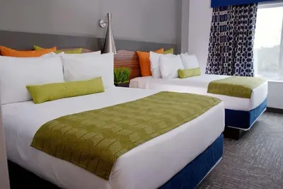 2 Two Bedrooms with 2 Queens and 1 King at The Kartrite Resort!
