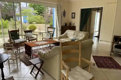 Image de Grande maison dans le quartier de la Garde à 400m à pieds de la grande plage, 10 personnes