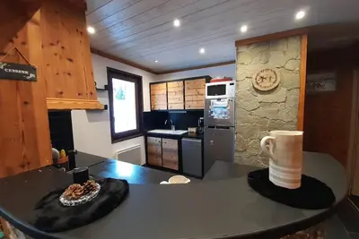 Image de Cheminée ou poêle à bois, télévision, casier à ski, 140m², Aussois