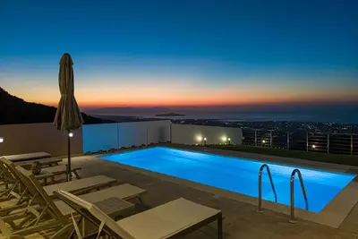 Image de Villa Mari Chania with ecologic private pool and amazing view.