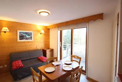 Image de Appartement 2 pièces proche pistes pour 4 personnes, animaux admis