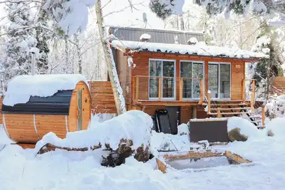 Image de Spa, Sauna & Rivière - Havre de Paix rustique