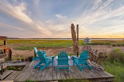 Image de Breathtaking Sunsets on Plum Island at Blue Moon