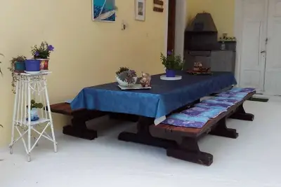 Appartement de deux chambres avec la terrasse et la vue sur le mer Mali Losinj, Losinj (A-19959-a)