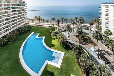 Image de Appartement \"Edificio Caesar Imperator\" avec vue mer, piscine, Wi-Fi et jardin.