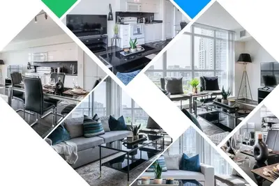 Image de Luxurious 2br-2bath, FreeParking, Lake View, Balcony