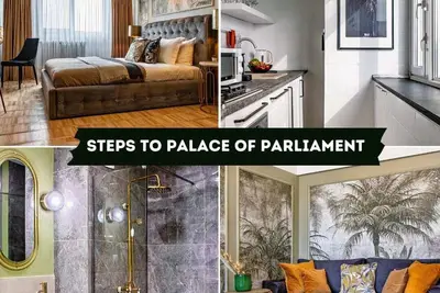 Image de Designer Flat for 4, Heart of Bucharest, Kitchen