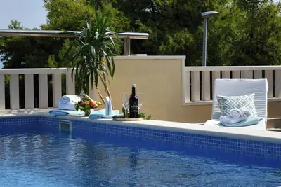 Image de Dalmatian villa with pool and breathtaking sea views