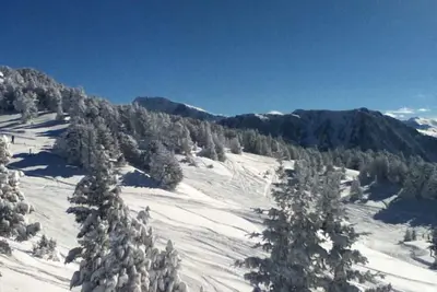 Image de À 50m des pistes de ski, 1er étage, vue pistes de ski, balcon, télévision, 40m², Chamrousse