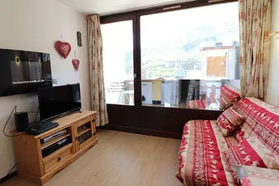 Image de Studio Cabine à Tignes Le Lac avec Balcon et Casier à Skis