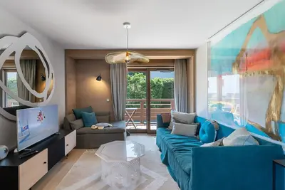 Image de Appartement cosy à Megève avec piscine, sauna et accès facile au centre ville