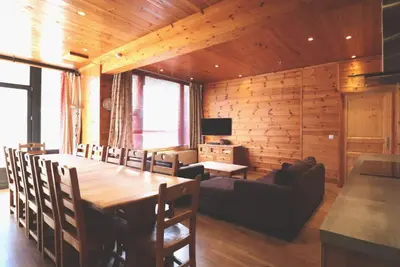 Image de Appartement Moderne, 14 Pers, Proche Pistes, Sauna, Wifi, Animaux Acceptés
