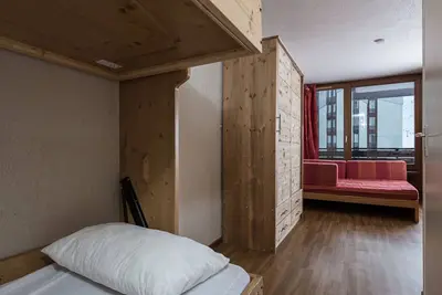 Image de Studio skis aux pieds avec balcon à Tignes, 4 pers.