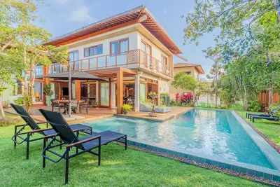 Pf17 High Standard House 5 Suites, Day Careers Included - Praia do Forte